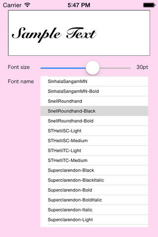 Font Checker screenshot 2