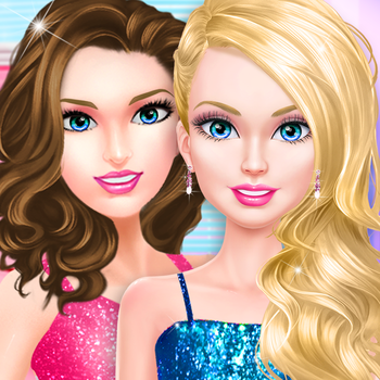 Fashion Doll BFF Shopping Date: SPA & Dress Up Game LOGO-APP點子