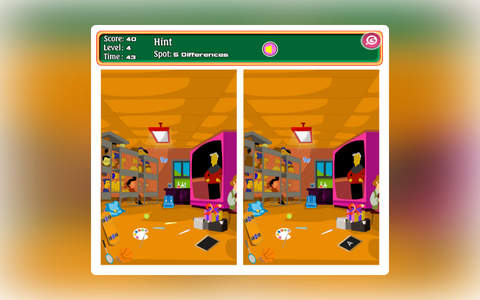 Five Differences In Classroom screenshot 2