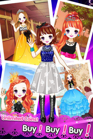 Summer Princess - dress up games for girls screenshot 3
