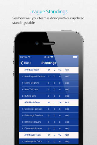 Buffalo Football Alarm Pro screenshot 4