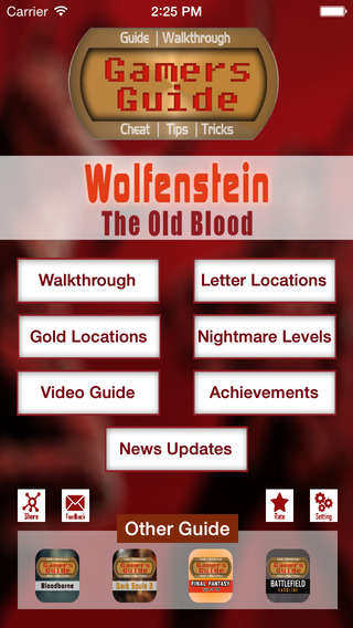 Gamer's Guide for Wolfenstein: The Old Blood