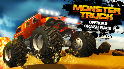 Monster Truck 3D ATV OffRoad Driving Crash Racing Sim Game