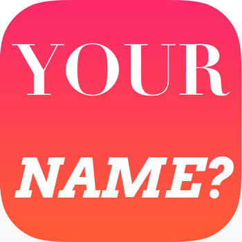 Your Name Mean? LOGO-APP點子