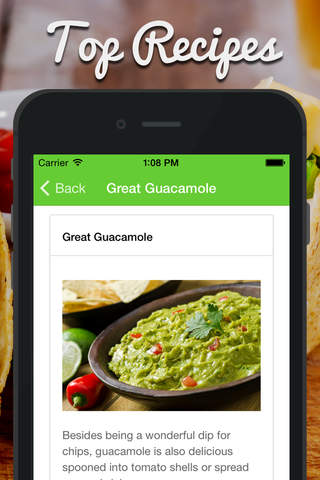 Mexican Food. Quick and Easy Cooking. Best cuisine traditional recipes & classic dishes. Cookbook screenshot 2