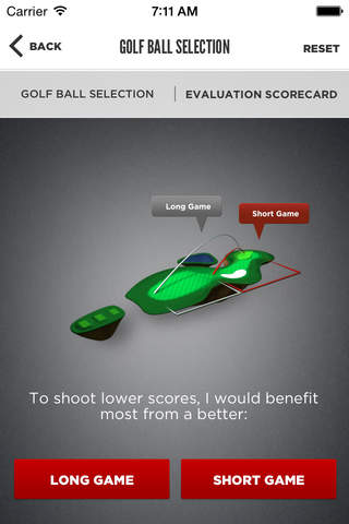Titleist Golf Ball Fitting screenshot 2