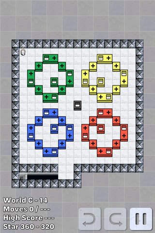 Color Labyrinth - A smart puzzle like sokoban. screenshot 4