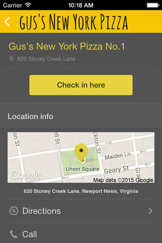 Gus's New York Pizza (VA) screenshot 2