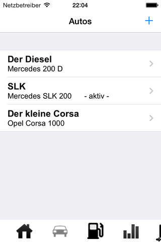 Tank-App ・ das moderne Tankbuch für iPhone und iPad screenshot 2