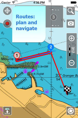 Aqua Map South Africa Pro - GPS Nautical Charts screenshot 3