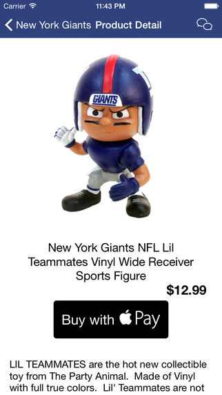 【免費運動App】FanGear for New York Football - Shop Giants Apparel, Accessories, & Memorabilia-APP點子