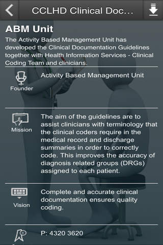 CCLHD Clinical Documentation screenshot 2
