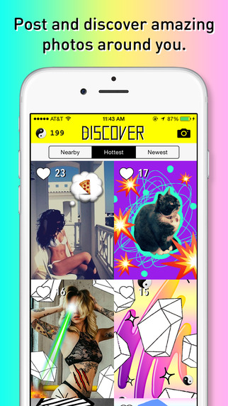 OKJUX - Discover awesome sticker art nearby