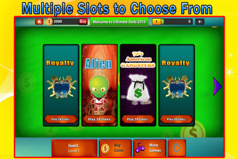 Real Slots 2015 screenshot 2