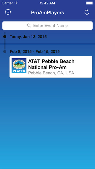 【免費商業App】AT&T Pebble Beach National Pro-Am Player-APP點子