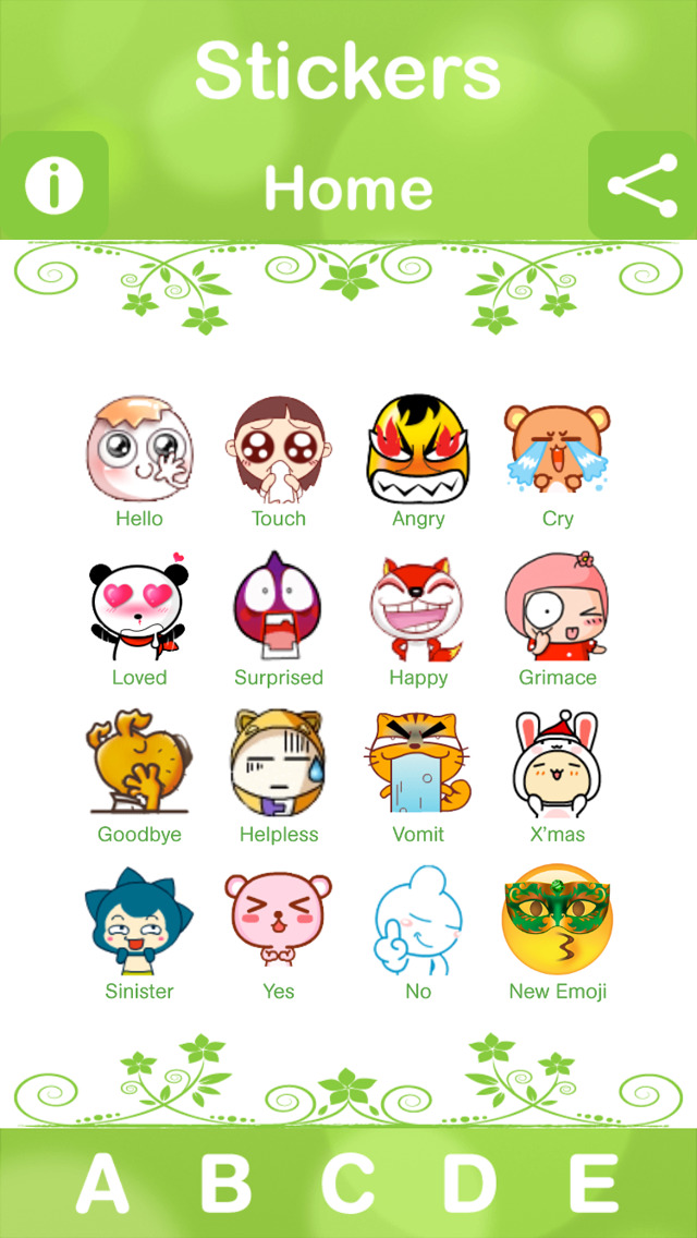 wechat stickers iphone