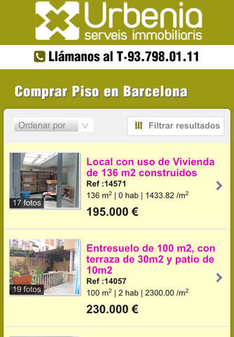 Urbenia Serveis Immobiliaris screenshot 2