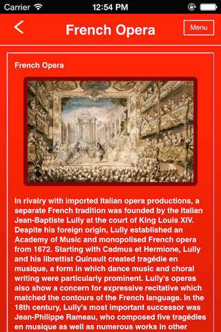 Historical Opera - and opera music radios screenshot 4