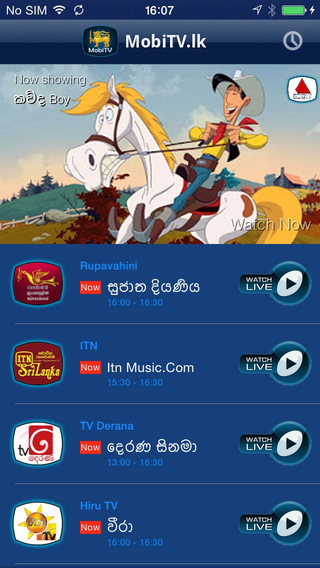 MobiTV - Sri Lanka TV Player