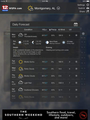 【免費天氣App】WSFA Doppler 12 Storm Vision-APP點子