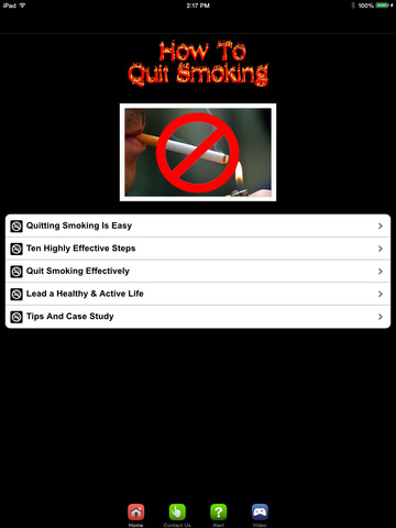 【免費健康App】How to Quit Smoking Easily-APP點子