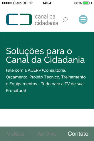 Canal da Cidadania screenshot 2