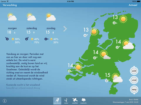 【免費天氣App】Weerbericht Nederland-APP點子