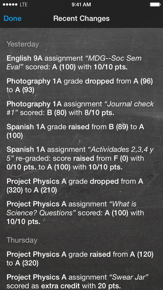 【免費教育App】PowerGrades - Track Grade Changes in PowerSchool-APP點子