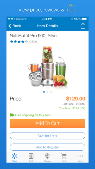 【免費生活App】Walmart - Savings Catcher, Shopping, Pharmacy and Gift Registry App-APP點子