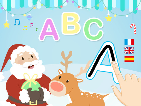 【免費教育App】ABC: Christmas Alphabet For Kids - Learn the Alphabet-APP點子