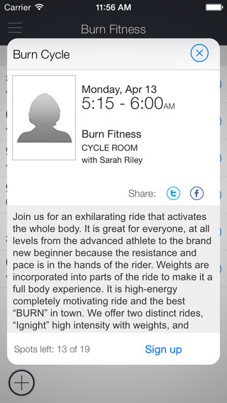 【免費健康App】Burn Fitness Studio-APP點子