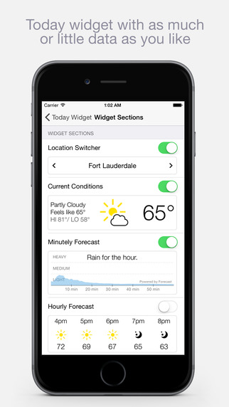 【免費天氣App】BeWeather 2 Free - Custom Weather Widget and App-APP點子