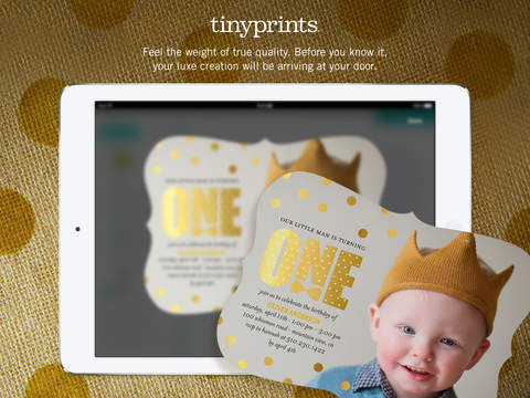 Free Photo App - Create Photo Cards & Gifts at Tiny Prints screenshot 4