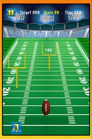 2015 Flick Field Goal : Pro Bowl Football Kicking PRO screenshot 3