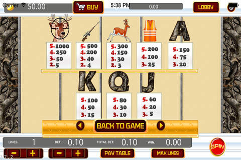 A Deer Hunter Slots Machines Casino  - Reloaded Buck Call Challenge of Las Vegas 2015 screenshot 3