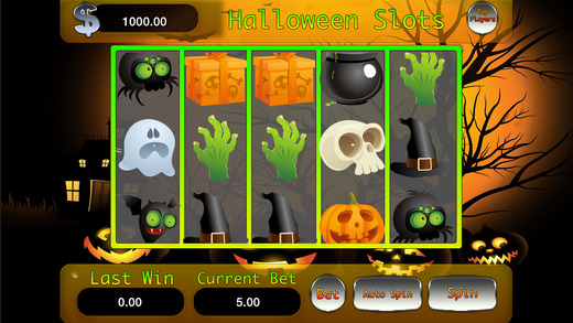 Amazing Halloween Slots Pro - Win progressive chips with Jack 'o lantern bonus Jackpot