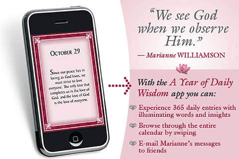 A Year of Daily Wisdom Perpetual Calendar - Marianne Williamson screenshot 2