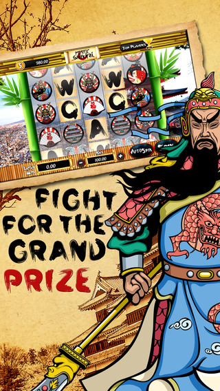 Mystic Samurai Casino Free Slots Machine - Fun Jackpots and Wins