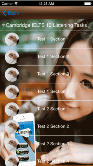 【免費教育App】Cambridge IELTS Listening Practise雅思听力真题-APP點子