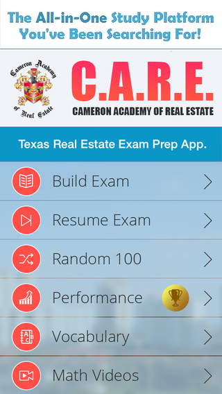 CARE Texas Real Estate Exam Prep