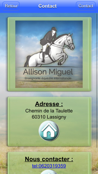 【免費教育App】Allison Miguel Enseignante Equestre-APP點子