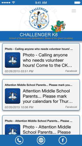Challenger K8 School of Science and Mathematics