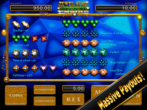 【免費遊戲App】Jewel Slots - The Lucky One Run the Gems: King of Games Triple 777 Diamond Slot Machine-APP點子