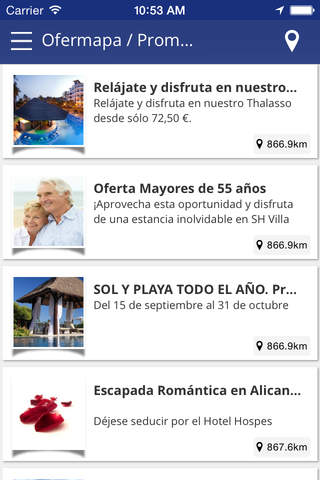 Alicante App Guía de ciudad Guía de Alicante Restaurantes Hoteles Ocio Tiendas screenshot 4