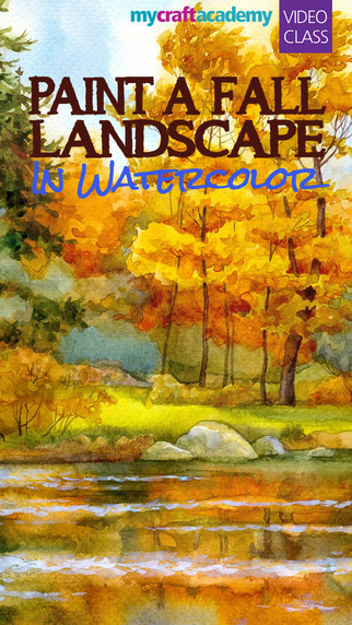 Paint a Fall Landscape in Watercolor