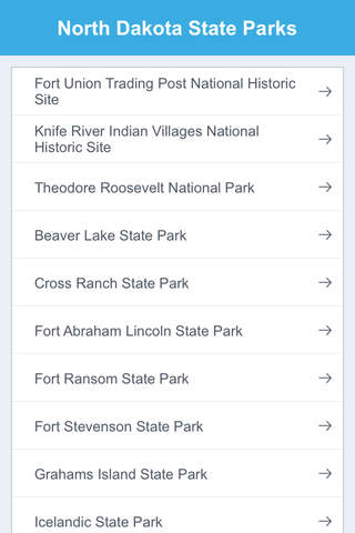 North Dakota National Parks & State Parks screenshot 2