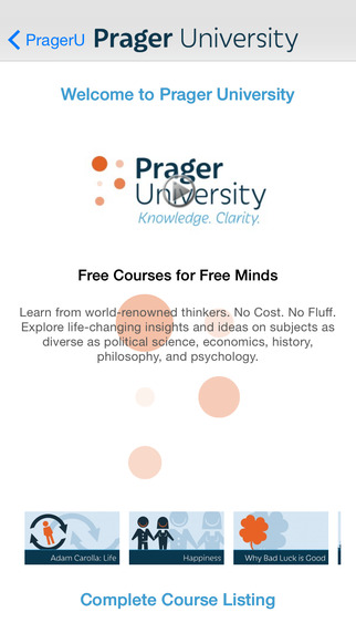 【免費教育App】Prager University-APP點子