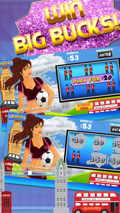 Screenshot 2 «Ace Лото Scratchers — World Tour Лотерея скретч-