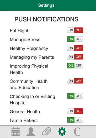 My Crittenton Health Tracker screenshot 3