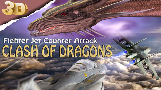 Clash Of Dragons 3D - Modern Fighter Jet Counter Attack LIVE HD